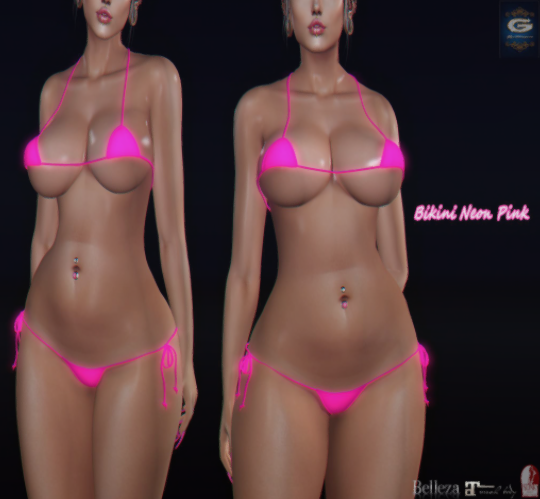 Bikini Neon Pink – G.Baldassare