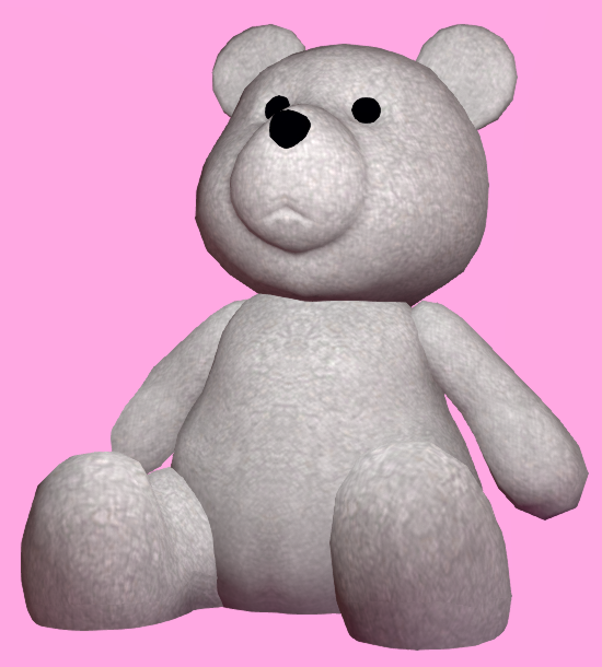 White Teddy Bear – BB